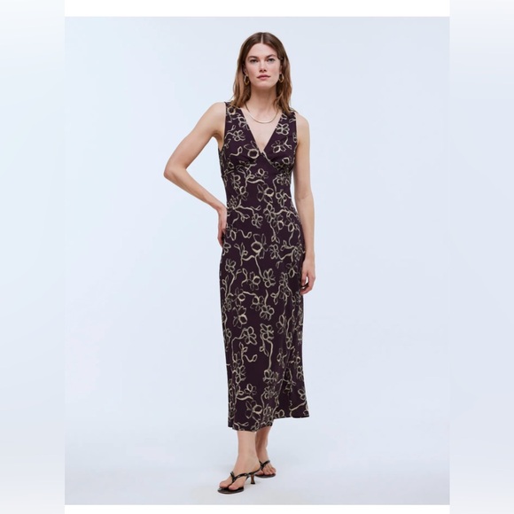 Madewell the Ariana midi dress - Picture 2 of 16